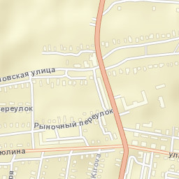 Komsomol’sk Street Map
