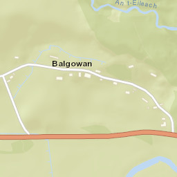 A86, Cairngorms National Park, Newtonmore, Highland PH20, UK Street Map