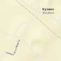 Kuzino Street Map
