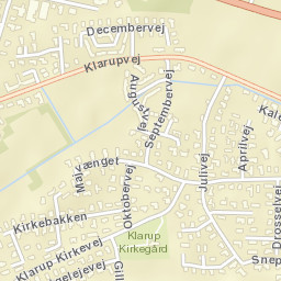 Klarup Street Map