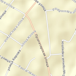 Petrovsk Street Map