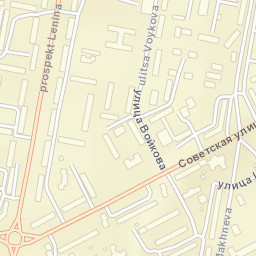 Asbest Street Map