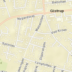 Gistrup Street Map