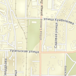 Sredneuralsk Street Map