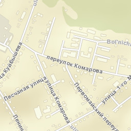 Pyshma Street Map
