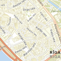 Riga Street Map