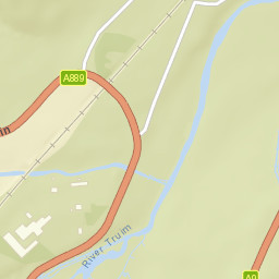 General Wade's Military Rd, Cairngorms National Park, Dalwhin Street Map