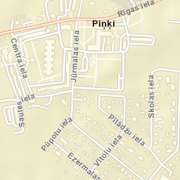Piņķi Street Map