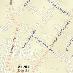 Barda Street Map