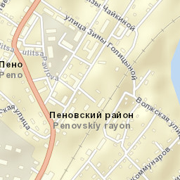 Peno Street Map