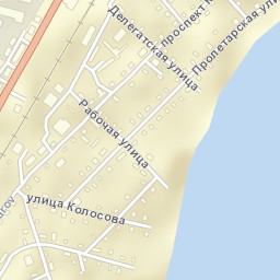 Penovskiy Rayon Street Map