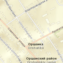 Orshanka Street Map