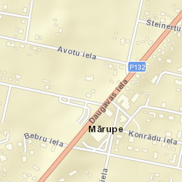 Mārupe Street Map