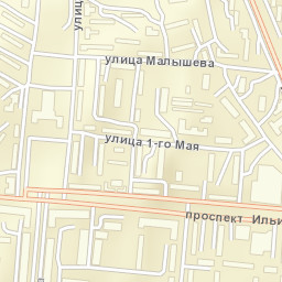 Pervoural’sk Street Map