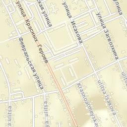 Beryozovsky Street Map