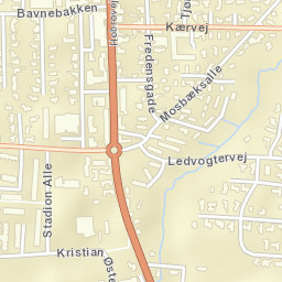 Støvring Street Map