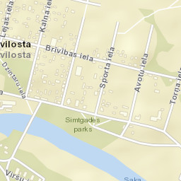 Pāvilosta Street Map