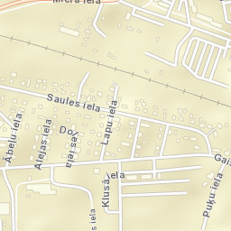 Salaspils Street Map