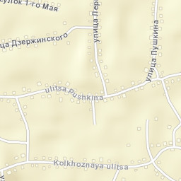 Aromashevo Street Map
