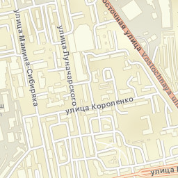 Yekaterinburg Street Map