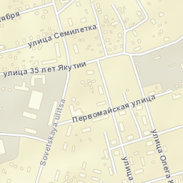 Chul’man Street Map