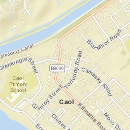 Caol Street Map