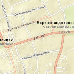 Verkhniy Landekh Street Map