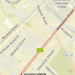 Laurencekirk Street Map