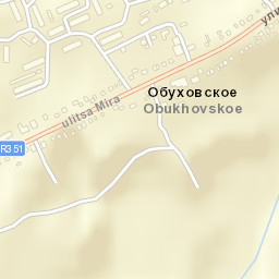 Obukhovskoye Street Map