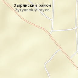 Zyryanskoye Street Map