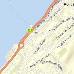 Fort William Street Map