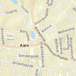 Aars Street Map