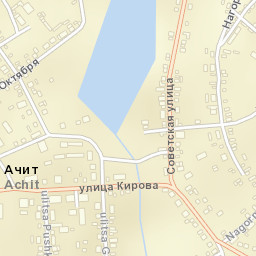 Achit Street Map