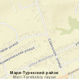Mari-Turek Street Map