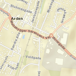 Arden Street Map