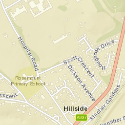 Hillside Street Map