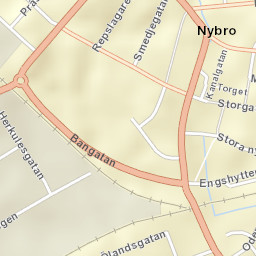 Nybro Street Map