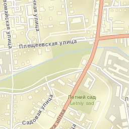 Pereslavl’-Zalesskiy Street Map