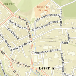 Brechin Street Map