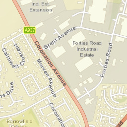 60 Mearns Dr, Montrose, Angus DD10, UK Street Map