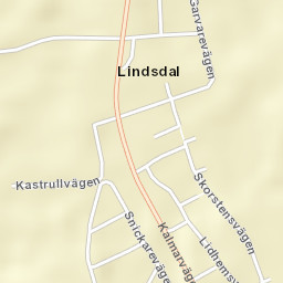 Lindsdal Street Map