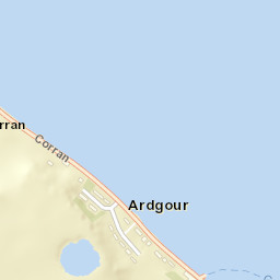 A861, Fort William, Highland PH33, UK Street Map