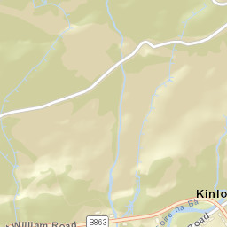 B863, Kinlochleven, Highland PH50, UK Street Map