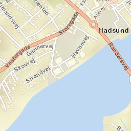 Hadsund Street Map