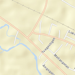 Trekanten Street Map