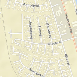 Thyborøn Street Map