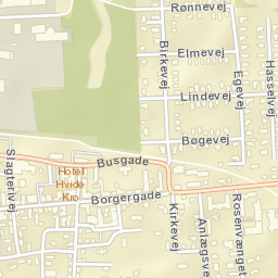 Ålestrup Street Map