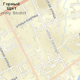 Gornyy Shchit Street Map
