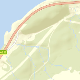 A828, Appin, Highland PA38, UK Street Map