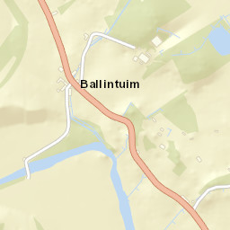 A924, Blairgowrie, Perth and Kinross PH10, UK Street Map